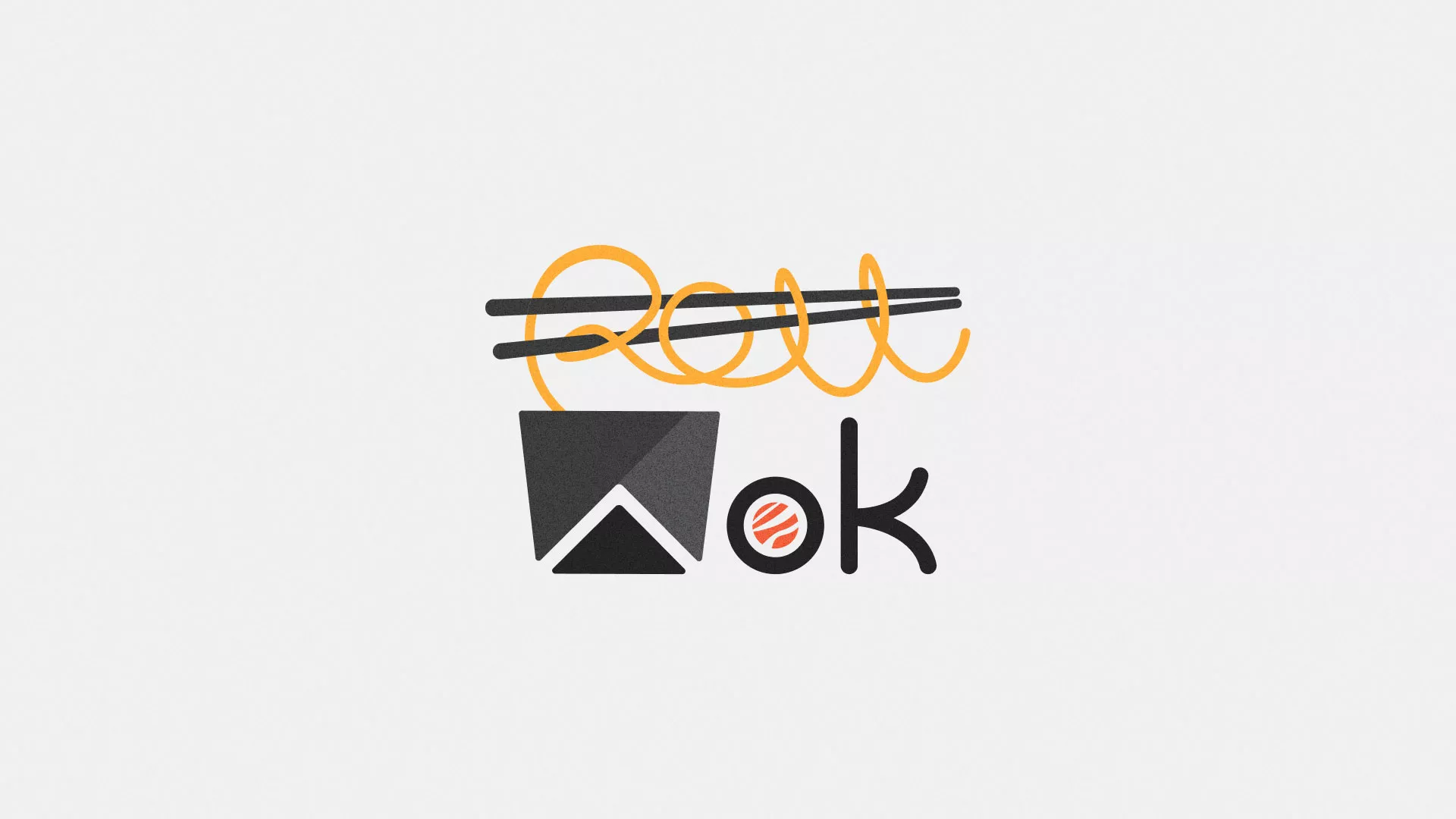 Разработка логотипа в Беломорске для суши-бара «Roll Wok Club» Разработка логотипа в Беломорске для суши-бара «Roll Wok Club»